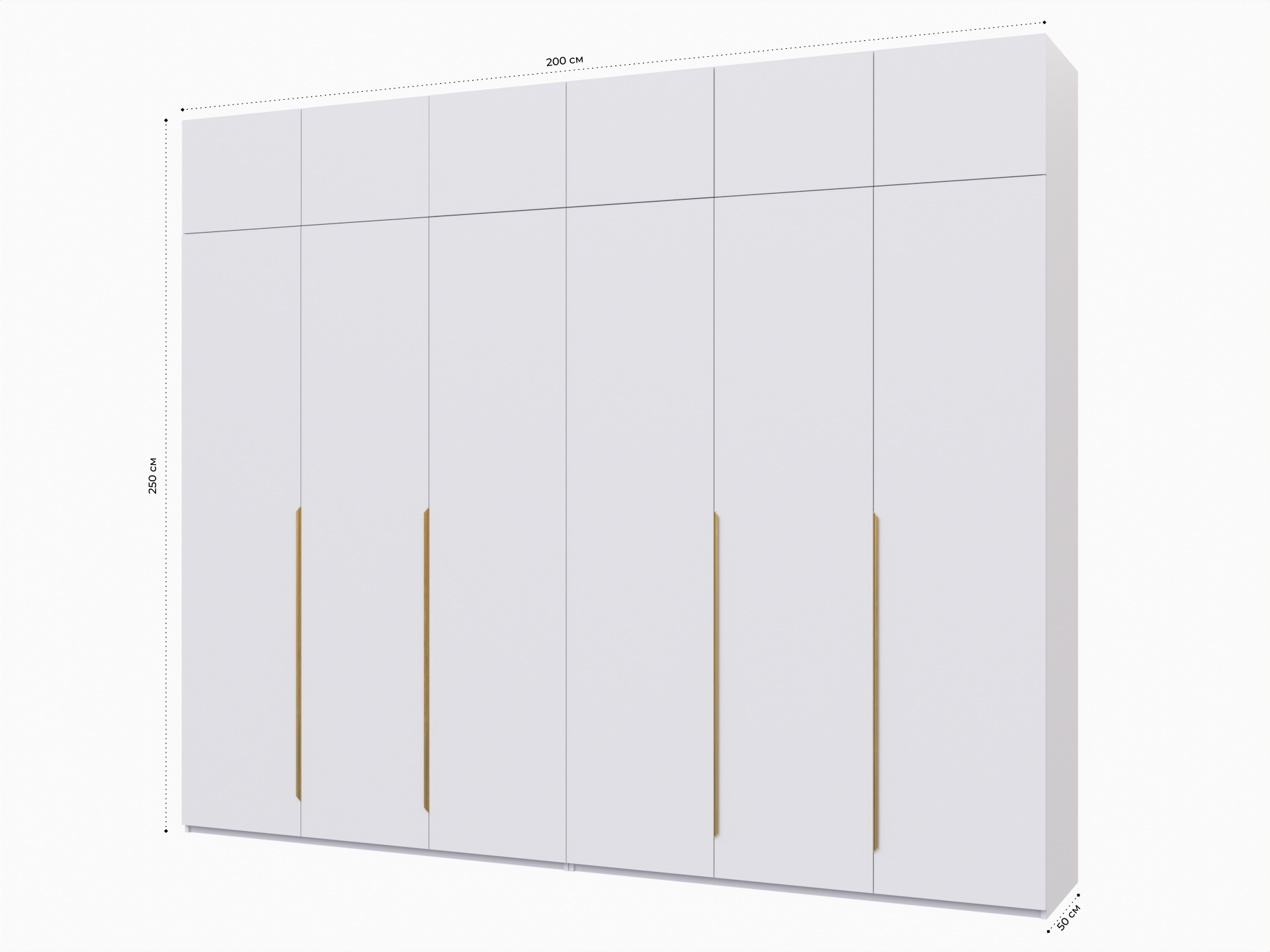 Распашной шкаф Пакс Альхейм 26 white (gold) ИКЕА (IKEA) изображение товара