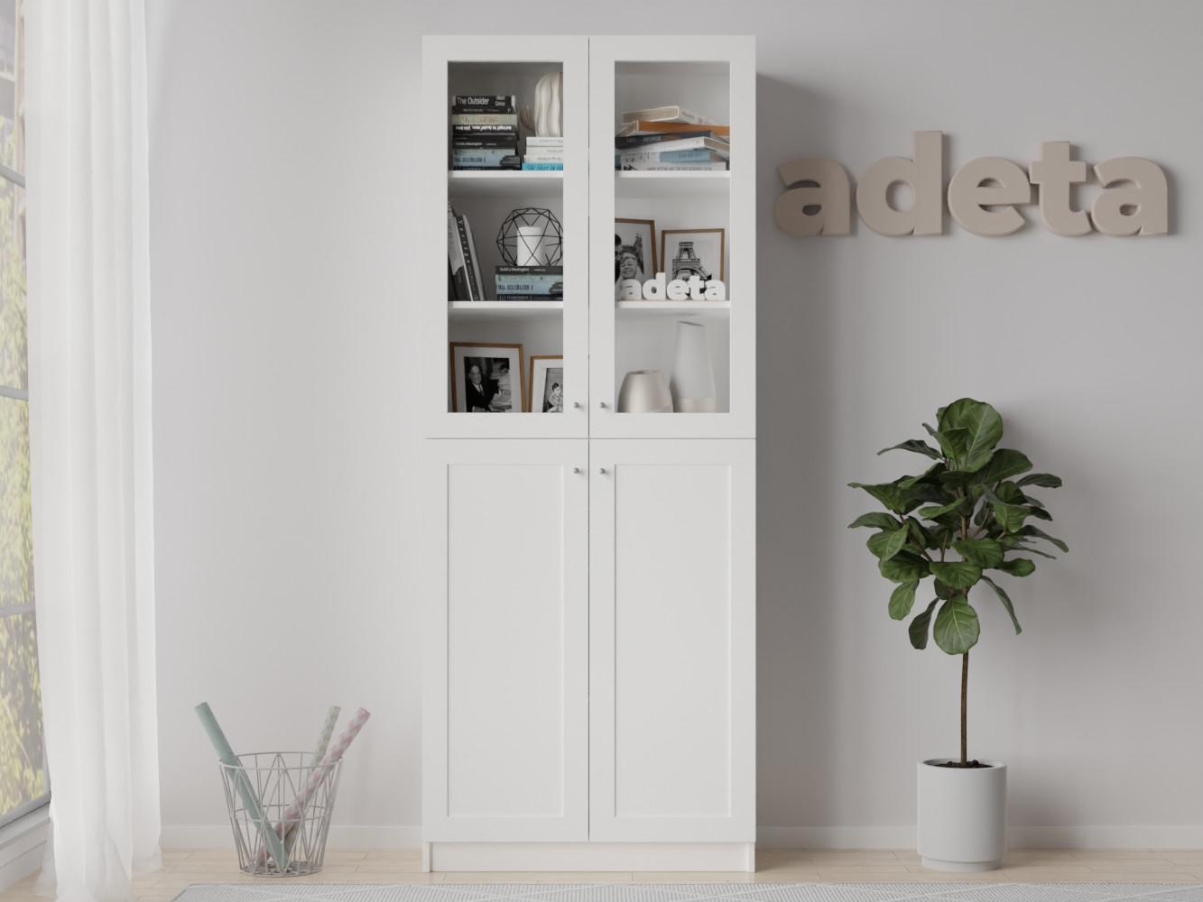 Книжный шкаф Билли 334 white ИКЕА (IKEA) изображение товара