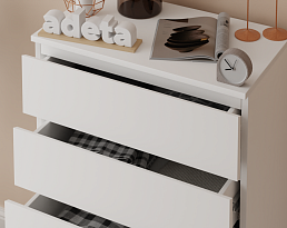 Изображение товара Комод Мальм 19 white ИКЕА (IKEA) на сайте adeta.ru